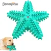 Toys Benepaw Durable Dog Chew Toys For Aggressive Chewers Rubber Squeaky Pet Toys Toothbrush For Small Medium Big Dogs Puppy Teething