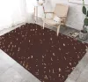 Fashion Designers Brand Living Room Carpet Bedroom Home Room Large Area High Quality Bedside Blanket Balcony Non Slip Door Mats