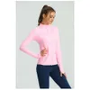 Align Lu Lu Define Yoga Giacca sportiva da donna Manica lunga Cappotto fitness Esercizio Giacche sportive da esterno Solid Zip Up Abbigliamento sportivo Quick Dry Run 52 S W Hig