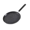 Sartenes Maifan Stone Pan Halberd Pot Antiadherente Desayuno Aleación de aluminio Wok Hornear Huevo para freír para filete con mango