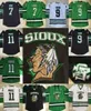 Thr North Dakota Fighting Sioux Hockey Jerseys 9 Jonathan Toews 7 TJ Oshie 11 Zach Parise 싸움 Sioux Dakota College Hockey J3458945