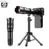 Telescopi APEXEL Nuovo teleobiettivo 36X potente Telescopio monoculare 4K HD con treppiede Obiettivi zoom con clip per telefono universale per smartphone YQ240124