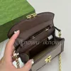 2024 Kvinna mini axelväskor designer väska lyxiga handväskor lady crossbody kedja väska söt handväska kors kroppsbrev läder hög kvalitet