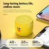 Portable Speakers EWA LINE A103 Wireless Bluetooth Speakers 5.0 USB Mini Portable Bass Super Long Play Metal Speaker Portable Electronics Yellow YQ240124