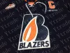 Personnaliser JAROME IGINLA KAMLOOPS BLAZERS Road Navy CHL CCM HOCKEY JERSEY Cousu S-4XL