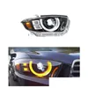 Led-dagrijverlichting Auto Richtingaanwijzer Koplamp Montage Voor Highlander Koplamp 2007-2011 Grootlicht Projector Lens Drop levering Auto Otn5V