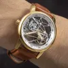 Aangepast nieuw ontwerp OEM uw eigen merk mechanisch automatisch uurwerk herenhorloge