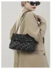 Axelväska för lyxdesigner plånböcker väska trenden regnbågse mode retro kvinnors handväska retro crossbody väska