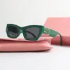 Neue Miu-Sonnenbrille mit elliptischem Rahmen, Miu-Sonnenbrille, Designer-Sonnenbrille für Damen, Anti-Strahlung, personalisiertes Vintage-Brillenpanel für Herren, hochwertig und mit hohem ästhetischen Wert