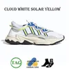 Ozweego Cloud Bianco Cargo Ash Perla Nero Grigio Maglia Frozen Giallo Trace Bliss Pale Nude Wonder Alluminio Gesso Perla San Valentino Street Fighter Ryu Solar Green Shoe