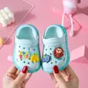 Custom sandals Kid Slippers Cartoon Shoes US6C=EUR22 pink slipper Anti Slip Shoes Girls babouche slipper Boys Sandals summer bun hole shoes soft soles baby sandals