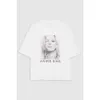 T-shirt féminin 24SS Annie Nouveau niche AB AV Front Kate Avatar Lettre imprimé Coton T-shirt à manches courtes en vrac pour femmes