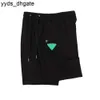 Botteg Venetas Mans Shorts S Designer Shorts Nova Marca de Moda Mens Shorts Calças Casuais Etiqueta Triângulo Bolso Reflexivo Tamanho Grande Solto Respirável Preto XA3Y DJ8G