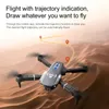 Novo drone quadricóptero E88 RC com design dobrável e bolsa de armazenamento gratuita, câmeras duplas Altitude Hold, conectividade WIFI FPV, modo sem cabeça 3D flips