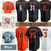 35 Adley Rutschman Baseball Jersey 3 Jorge Mateo 8 Cal Ripken Jr. Baltimores 74 Felix Bautista Gunnar Henderson 6 Ryan Mountcastle Orioles Cedric Mullins James McCann