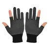 Cycling Gloves Exposed Two Finger Thin Anti Slip Touch Screen Half Sunscreen For And Fishing