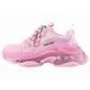 Designer Balencigs Moda Scarpe casual Pattini a rotelle Paris Lovers Daddy Ins2024 Super Fire Crystal Bottom Aumentato Spessore Sport traspirante QEU1