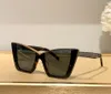 Cat Eye Zonnebril Goud Havana/Groene Lenzen 570 Dames Bril Sonnenbrille Shades Sunnies Gafas de sol UV400 Brillen met Doos