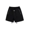 Femmes 2024 High Street Cotton Shorts surdimensionnés décontractés en noir / gris / kaki