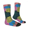 Herrensocken Yayoi Kusama Kürbisse Männer Frauen Warm 3D-Druck Abstrakte Kunst Sport Basketball