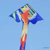 kite accessories yongjian parrot kite cartoon kites للأطفال أو المبتدئين ألعاب صغيرة في الهواء الطلق مع سلسلة طائرة ورقية 50M