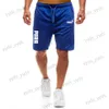 Mäns shorts 2023 sommar Ny dragskor shorts män avslappnad jogger sweathshorts träning gym hög kvalitet shorts dk10001 t240124