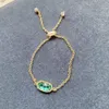 Kendrascott Naszyjnik projektant Kendras Scotts Jewely Stud Kolczyki Elaina Copper Premium London Blue Cut Blue Gread Greometryczne łańcuch nadgarstka Bransoletka