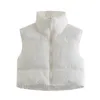 Gilet da donna 12 colori Donna Autunno Inverno Gilet Giacche senza maniche Gilet Abbigliamento Cappotto caldo Piumino imbottito di lusso Abiti femminili