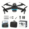 Foldable Dual Camera Drone, 5-way Obstacle Avoidance,cool Lighting Preferred Remote Control Toy For Christmas And Halloween Gifts