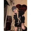 Dameshoodies Amerikaanse stijl Retro Groot Pentagram Afneembare capuchon met lange mouwen Dames Lente en herfst Mode Gevoel voor design Y2K Top