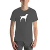 T-shirts pour hommes hongrois Vizsla Silhouette(s) T-Shirt Anime vêtements grande taille hauts