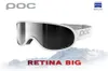 Original poc marca retina óculos de esqui camadas duplas antifog grande máscara de esqui óculos de esqui das mulheres dos homens neve snowboard clareza 2202141336715