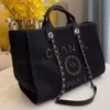 Designer clássico sacos de noite bolsa de luxo moda pérola marca etiqueta mochila das mulheres bolsas de praia bolsa feminina lona saco de mão senhoras m5