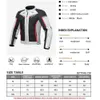 Vestes Femmes HEROBIKER Veste de moto imperméable Homme Veste de course Pantalon de moto portable Veste de moto avec protection EVA YQ240123