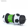 Wasserflaschen Käfige 550 ml faltbare Fußball-Kinderwasserflaschen tragbare Sportwasserflasche Fußball-Fußball geformte Wasserflasche SilikonbecherL240124