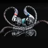 Fones de ouvido FiiO FH11 1DD + 1BA Driver Híbrido Fone de ouvido intra-auricular IEM Hi-Res Áudio 3.5mm com cabo destacável de 0.78mm HiFi Stereo Wired Earbuds J240123