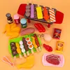 Kitchens Play Food Baby Dress Up Kitchen Toys BBQ Set Kids Simulated Cookware Cooking Cosplay Educational Gift Toysvaiduryb