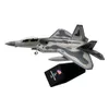 1/100 Bilancia In Lega Fighter F-22 US Air Force Aereo F22 Raptor Modello di Aereo Modello di Aereo Per I Bambini Giocattoli Collezione Regalo 240118