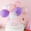 Festive Supplies 1 Set 12 21cm Balloon Cake Topper Balloons Baby Shower Birthday Decoration Wedding Party Decor