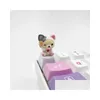 Teclados Esc Keycap Bonito Rilakkuma Teclado Mecânico Presente Personalizado Transparente Criativo Urso Decoração Cap Drop Delivery Computadores N Otqu4