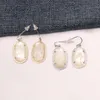 free shipping kendrascotts Designer Jewelry Kendras Scotts Earrings Dani Minimalist Kend Deep Sea White Butterfly Shell White Shell Earrings Jewelry for Women in G