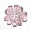 Nuevo Unique Pink Love Forma de corazón Tazón de vidrio para cachimba Bong Tubería de agua 14 mm 18 mm macho Bubbler Heady Oil Dab Rigs Percolador shisha LL