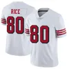 Maillots de football personnalisés en gros San''Francisco''49ers''MEN Femmes Steve Young Trey Lance George Kittle Jimmy Garoppolo Nick Bosa Deebo Samuel Youth Limited Jersey