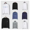 Mens Autumn Long Rleeve T-shirt Złamany otwór Projekt Design Top Quality Designer Unisex Fashion Plus Sizestreetwear M-6xl 25 kolorów