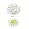 Flores decorativas casamento hortênsia flor artificial 50 pçs cabeça adereços arranjo estrada chumbo arco decoração acessórios