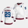 CUSTOM CUSTOM Colorado Champions Cale Makar Hockey Jersey Nazem Kadri Mikko Rantanen Gabriel Landeskog Nathan MacKinnon Sakic Burakovsky Toe