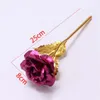 Batamiu Qixi Valentine's Day Gift Single Gold Foil Gold-Plated Rose Welfare Gift