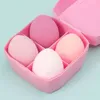 Strongtorm Large size 4 * 6A non latex water drop gourd diagonal cut powder face wash puff, cotton, beauty egg, makeup egg