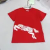 Burberrlies Tute per bambini di lusso Joyful Red Tuta a maniche corte per bambini abiti firmati Taglia 100-160 T-shirt estive e pantaloni sportivi Jan20