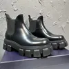 Mode Männer Chelsea Stiefel klobiger Heel Man Designer Boot